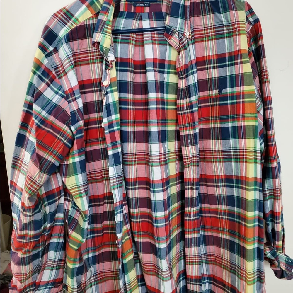 Ralph Lauren Plaid Button Up